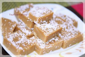 water chestnut fudge at your food fantasy