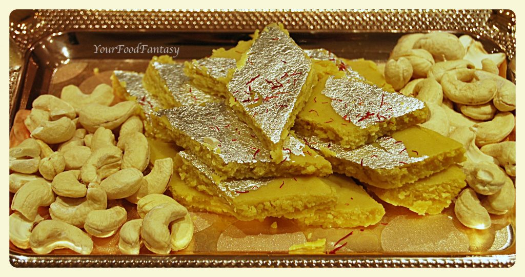 easy kaju katli recipe at yourfoodfantasy by meenu gupta