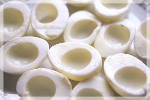 Boiled eggs for Avocado Eggs at your food fantasy| YourFoodFantasy.com