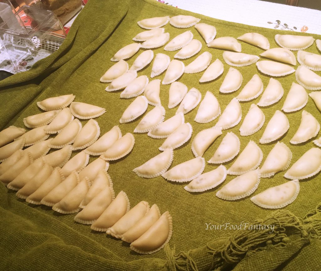 Guijiya filled and ready to be fried 