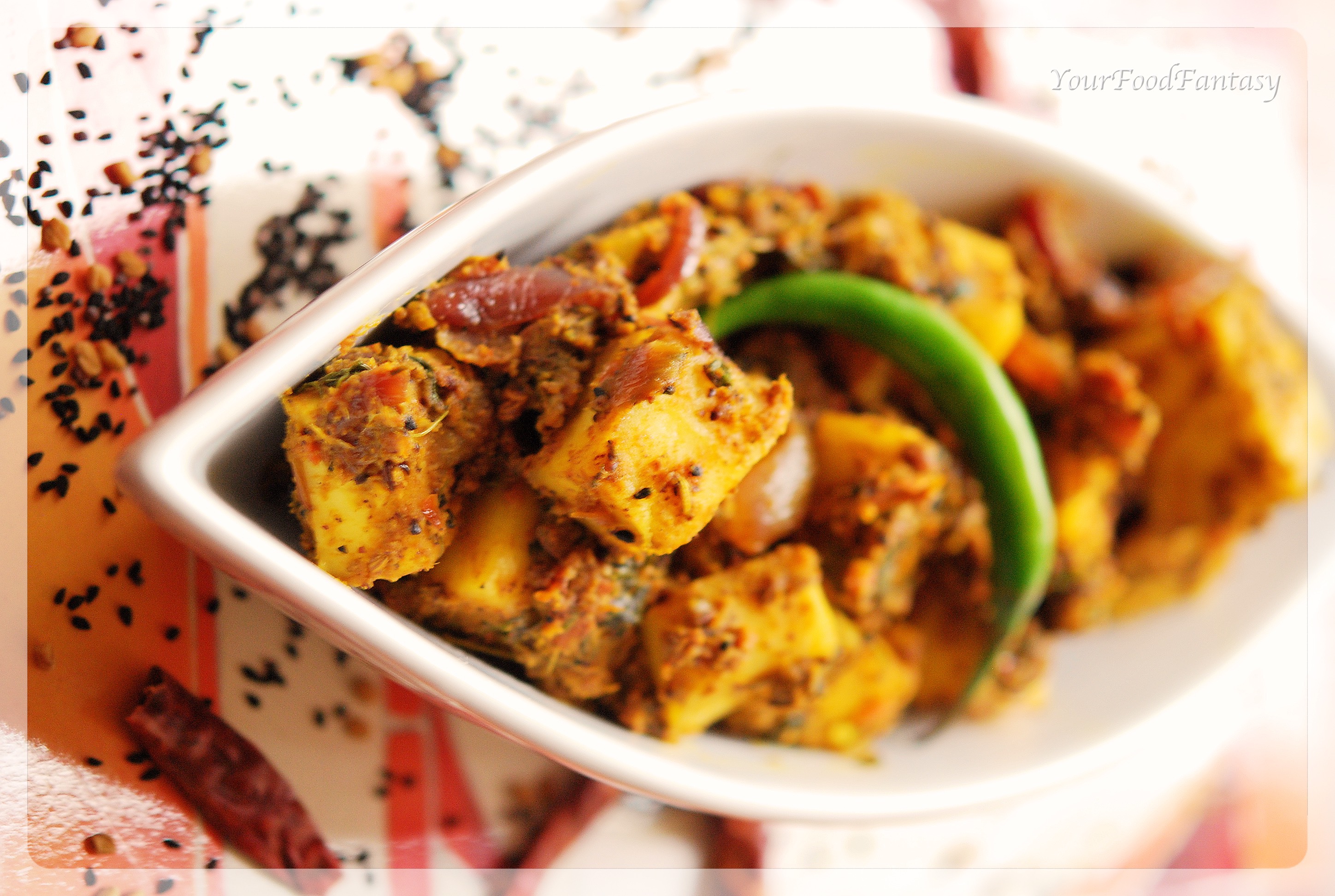 delicious masala paneer recipe| yourfoodfantasy.com by meenu gupta