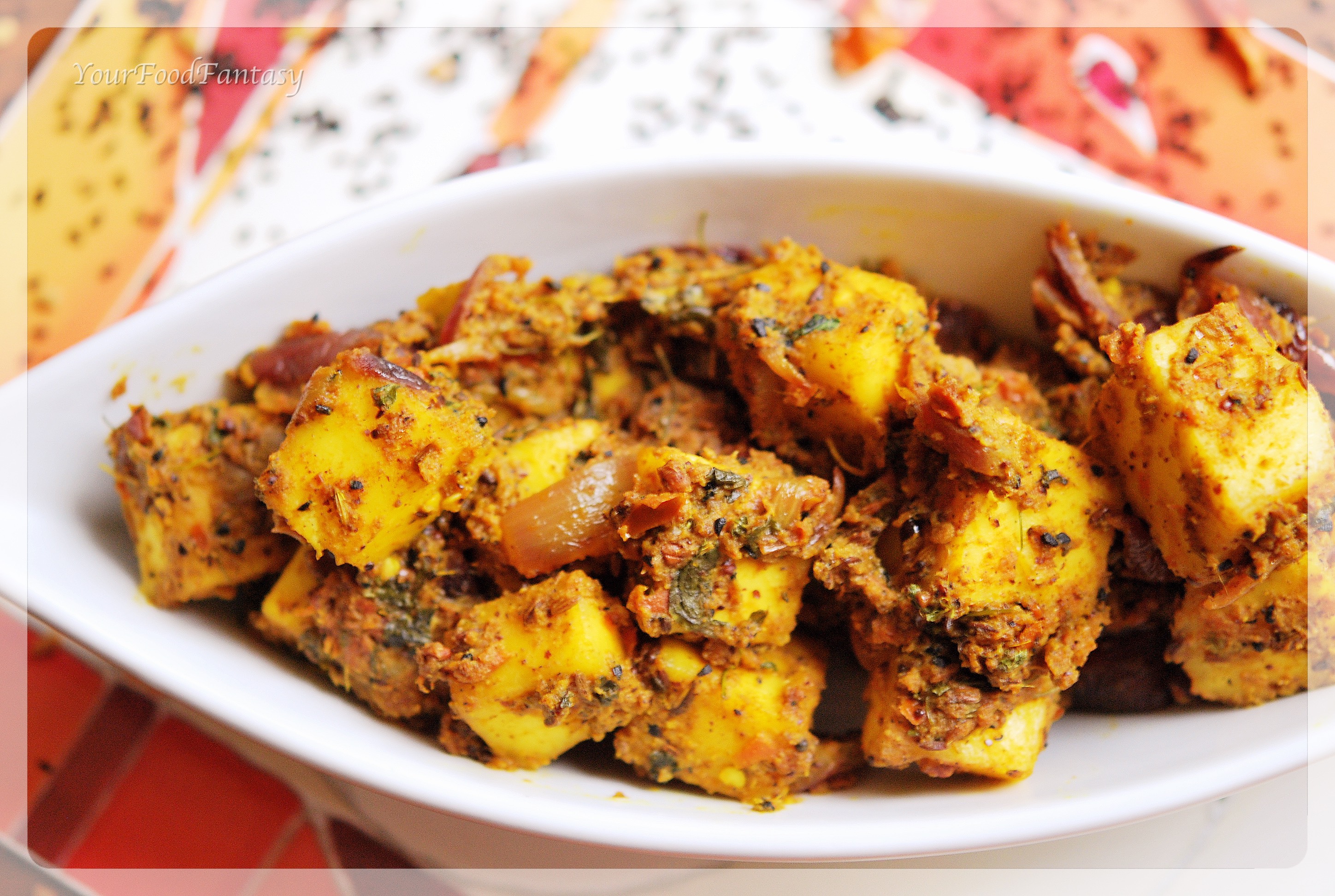 masala paneer recipe | yourfoodfantasy.com by meenu gupta