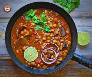 Chickpea Curry - Chole Recipe | Your Food Fantasy