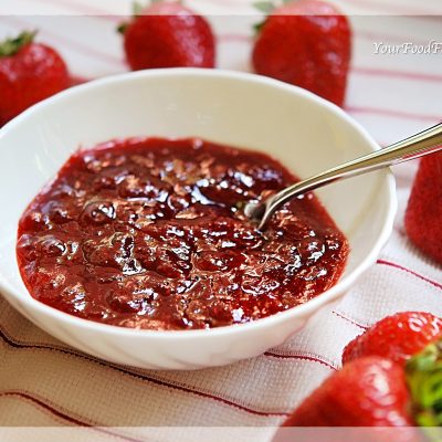 Delicious Strawberry Jam | YourFoodFantasy.com