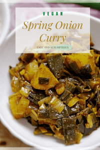 Vegan Spring Onion Curry Recipe - Your Food Fantasy