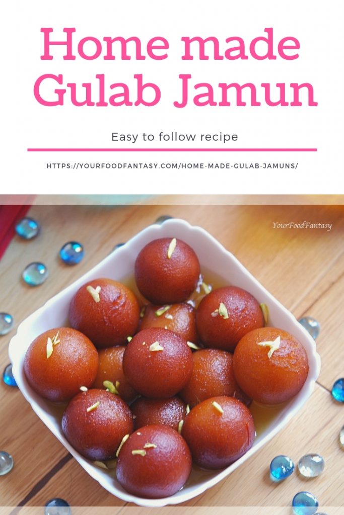 Easy Gulab Jamun Recipe