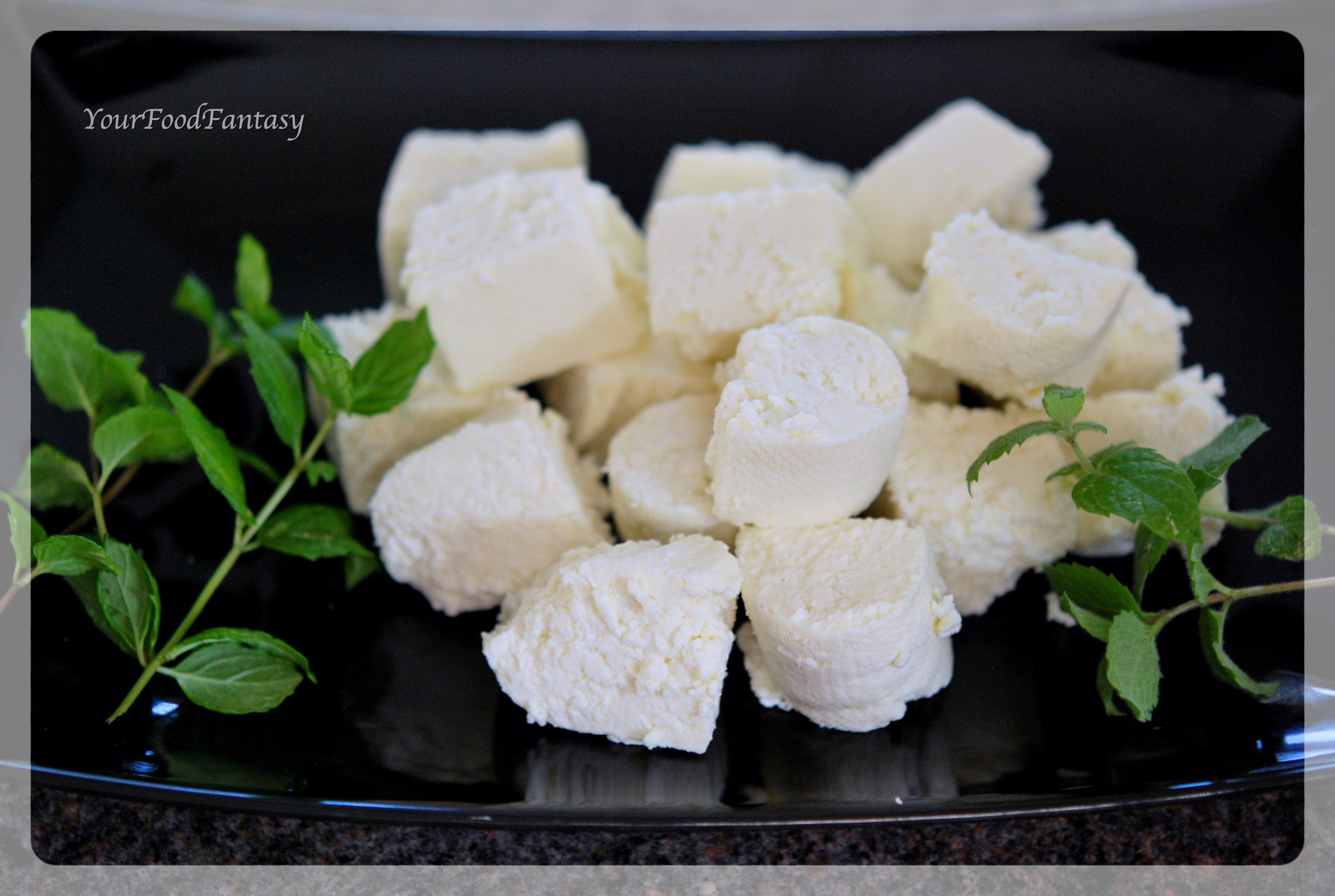 How to make paneer at home step by step recipe | Your Food Fantasy