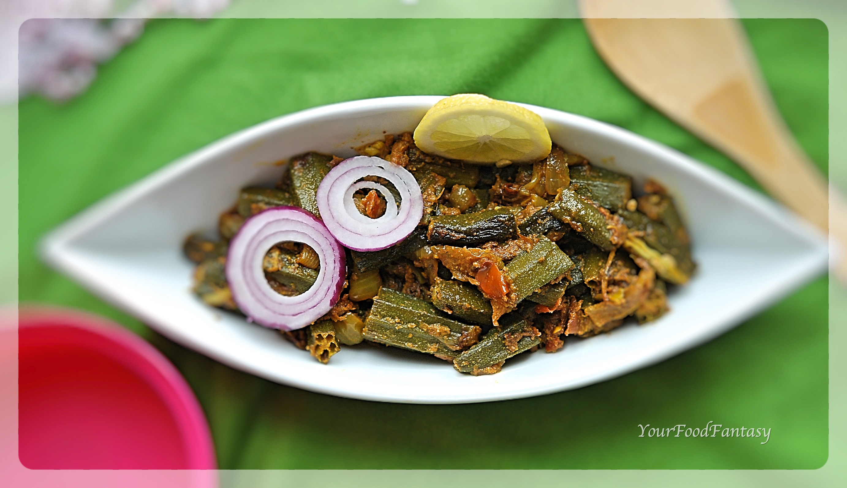 Bhindi Do Pyaza Recipe | YourFoodFantasy.com