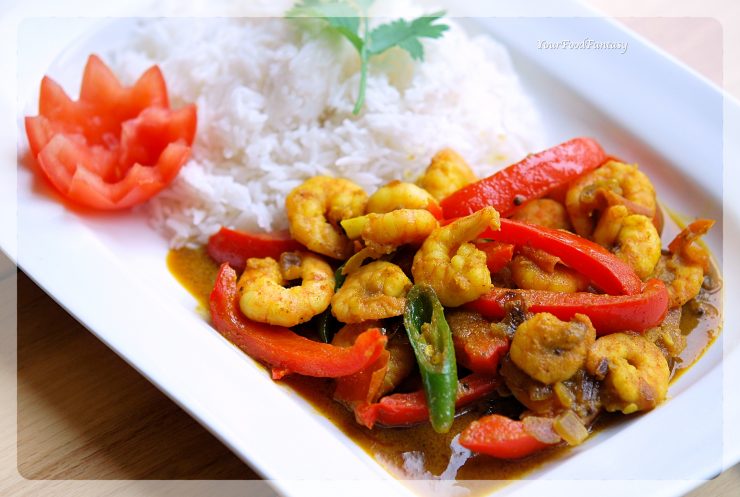 Capsicum Prawn Curry Recipe | Your Food Fantasy by Meenu Gupta