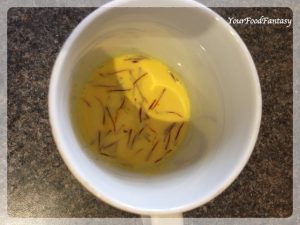 Saffron in Milk | Sooji Ka Halwa Recipe | YourFoodFantasy.com