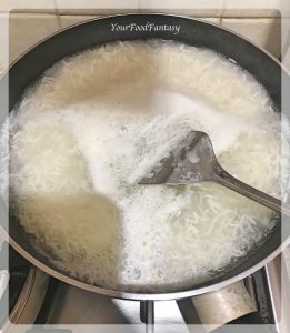 Boiling Rice for Egg Fried Rice | Your Food Fantasy