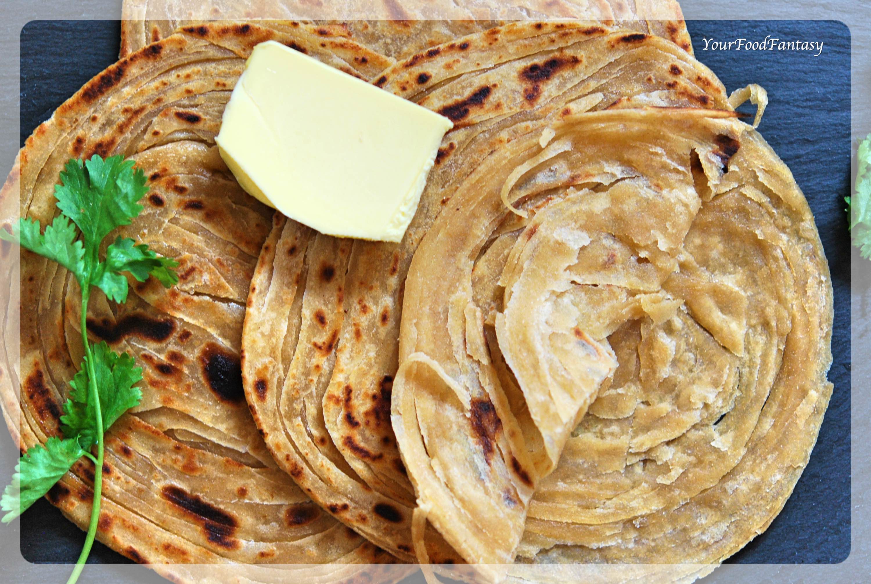 Layered Laccha Paratha | Malabar Paratha Recipe | Your Food Fantasy by Meenu Gupta