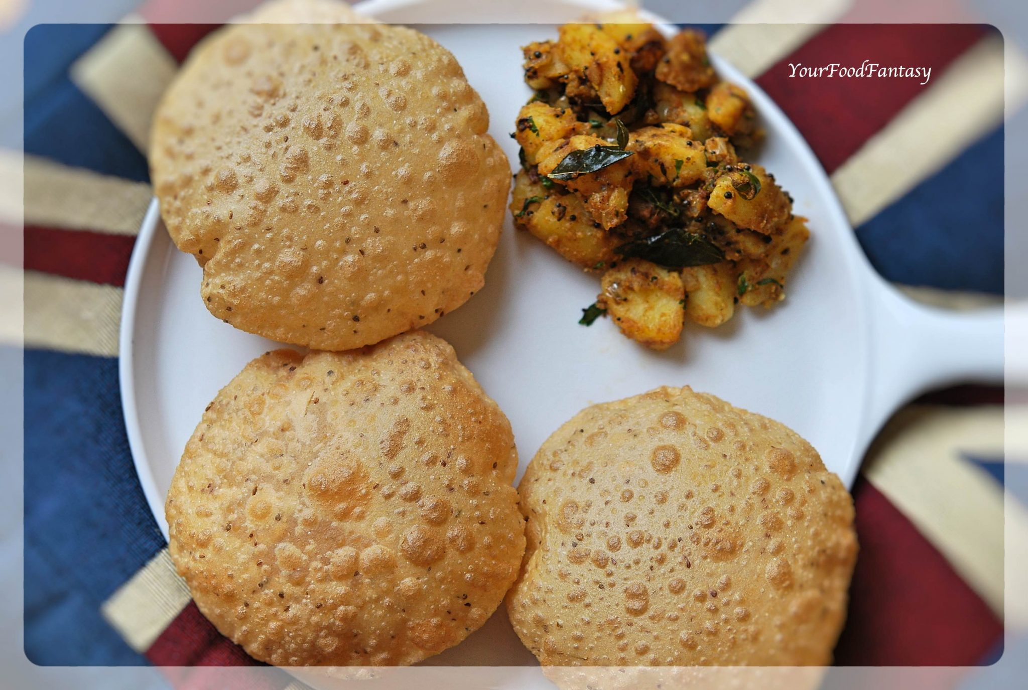 Crunchy Ajwain Poori Best poori recipe Your Food Fantasy