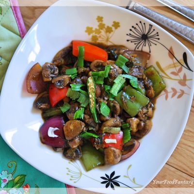 Chilli Mushroom Recipe | Mushroom Recipe | Your Food Fantasy by Meenu Gupta