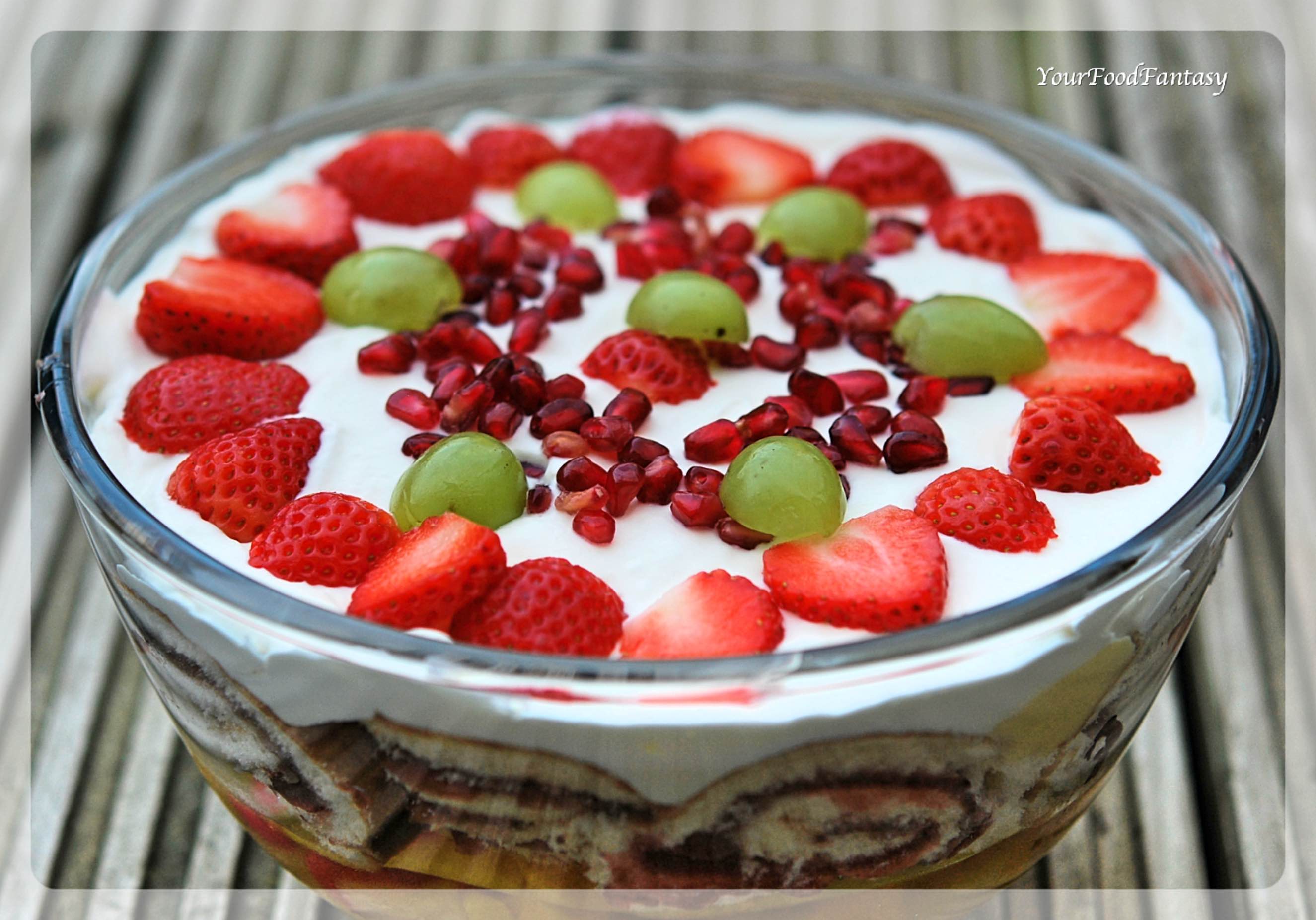 English Dessert Trifle Recipe | Your Food Fantasy By Meenu Gupta