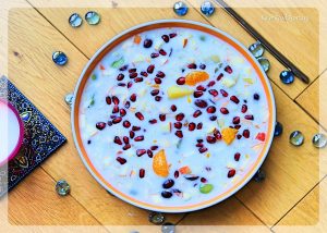 Mixed Fruit Raita - Sweet Raita Recipe | YourFoodFantasy.com