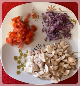 Ingredients for Mushroom Bruschetta