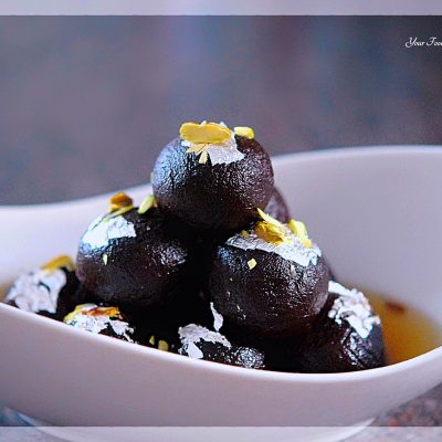 Chocolate Gulab Jamuns | Your Food Fantasy
