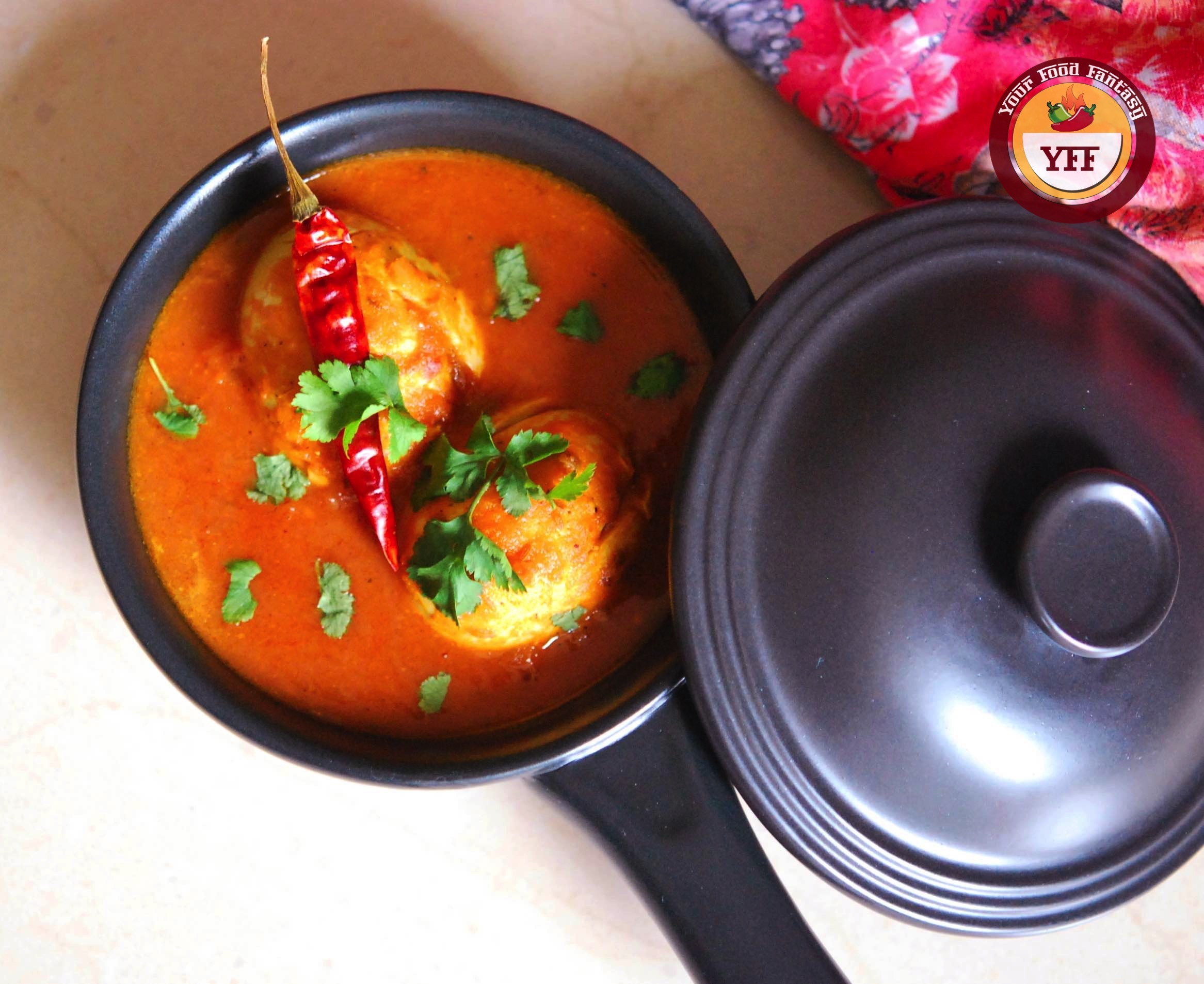 South Indian - Chettinad Egg Curry Recipe | Your Food Fantasy