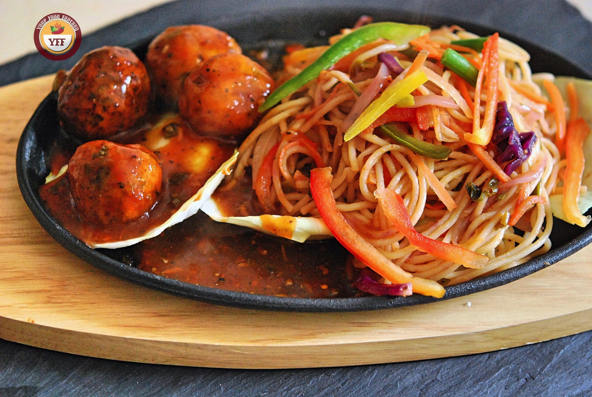 Hakka Noodles Manchurian Sizzler Your Food Fantasy