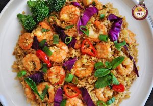 Prawn Fried Rice Recipe | Your Food Fantasy