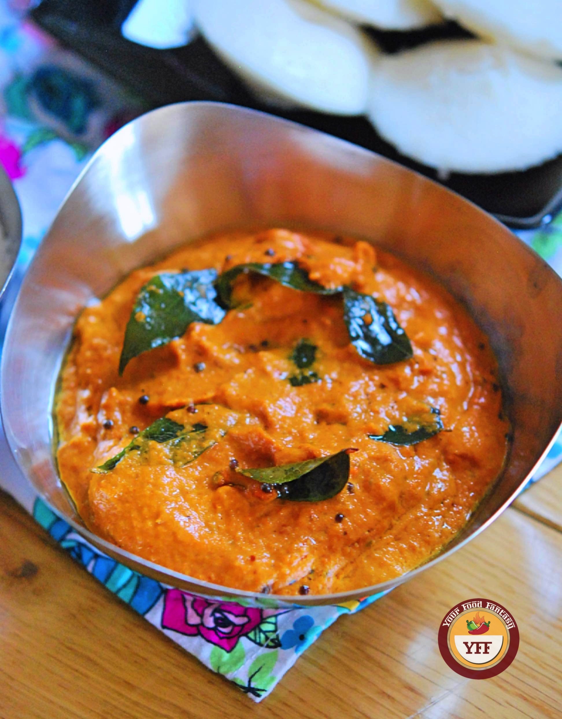 Tomato Onion Chutney - South Indian Style | YourFoodFantasy.com