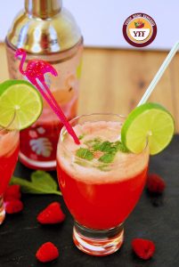Raspberry Mojito Mocktail Recipe | YourFoodFantasy.com