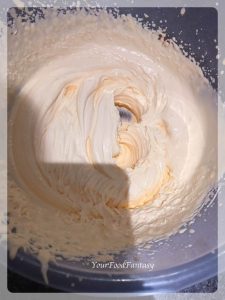 Whipped Cream for Orange Pistachio Cake