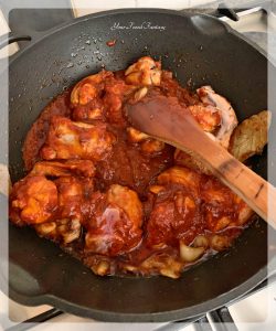 Ghee Roast Chicken Curry Prepartation