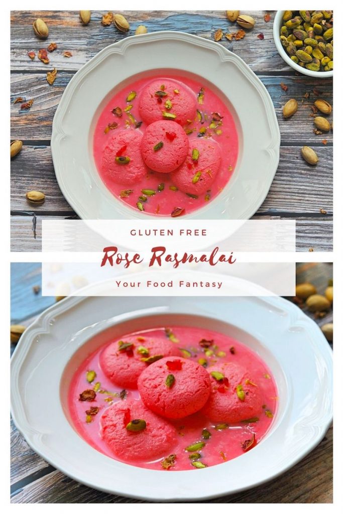 Rose Ras malai, ras malai Recipe, Indian Mithai | Your Food Fantasy