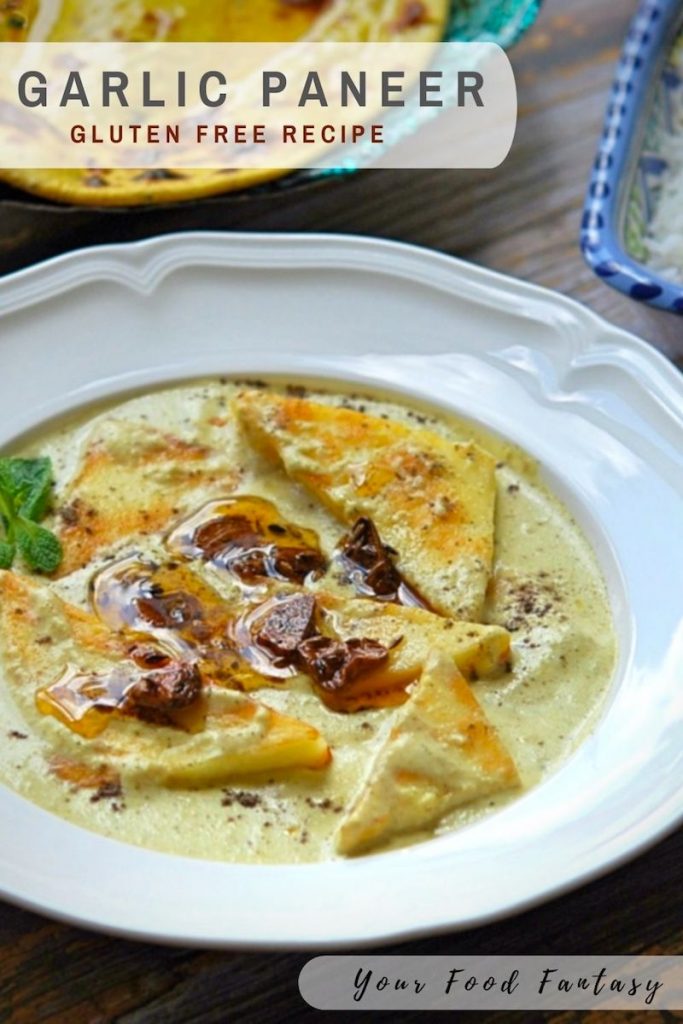 Garlic Paneer Recipe - Lehsun Paneer | Your Food Fantasy