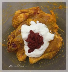 Second Marination for Chicken Changezi | Your Food Fantasy