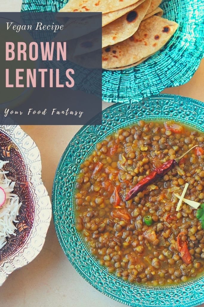 Brown Lentils - Sabut Masoor Dal