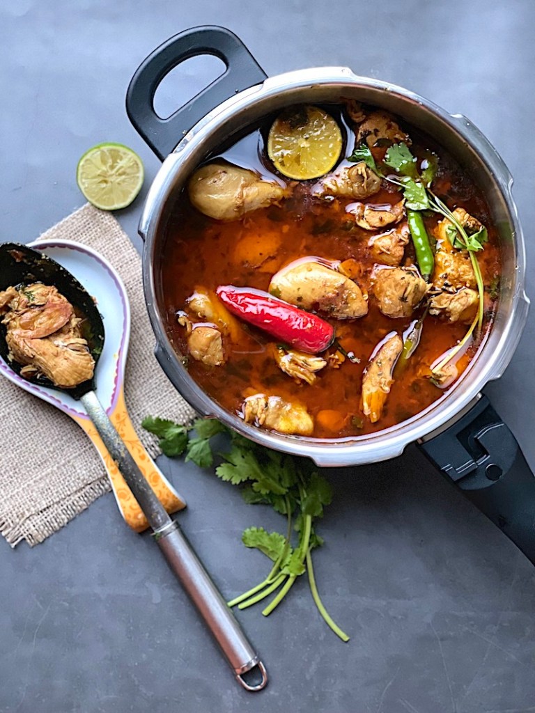 One Pot Chicken Curry - Indian Style