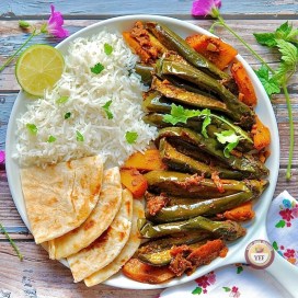 Achari Baingan Recipe - Pickled Eggplant