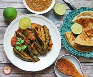 How to make Achari aubergine