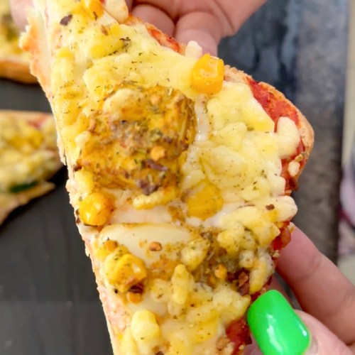 Easy Bread Pizza Recipe