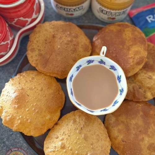 Left over dal used in Poori