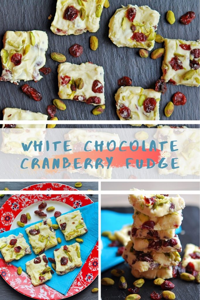 White Chocolate Cranberry Fudge Recipe Quick and Easy