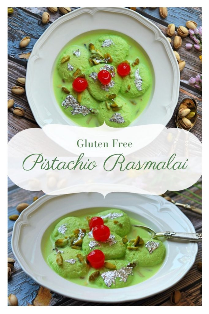 Pista Rasmalai Recipe - Easy Rasmalai Recipe