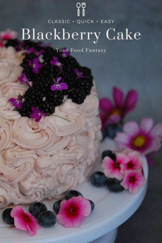 Blackberry Chocolate Cake