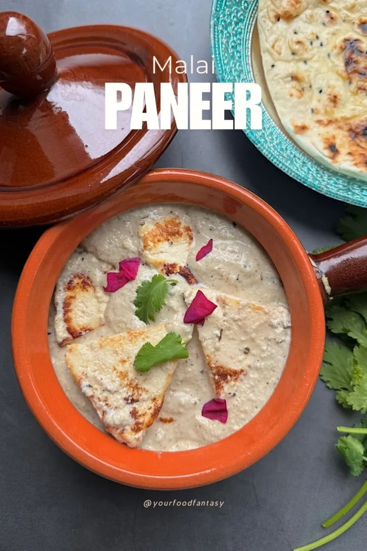 Malai Paneer - Paneer Recipe