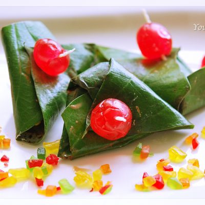 Delicious sweet paan or meetha paan | your food fantasy