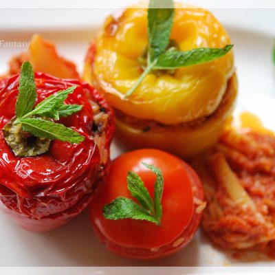 Gemista recipe - Greek food recipe | Your Food Fantasy