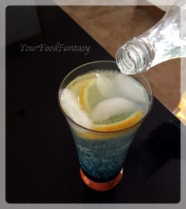 Blue Lagoon Drink | YourFoodFantasy.com