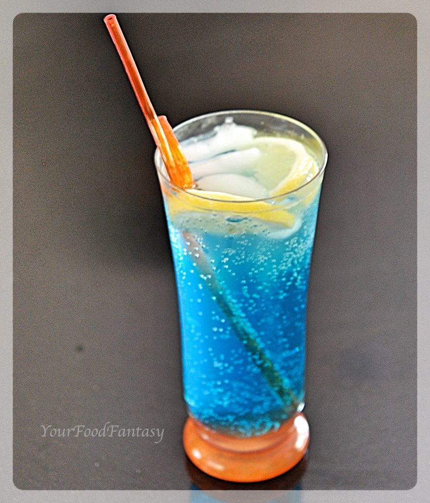 Blue Lagoon Mocktail | Your Food Fantasy