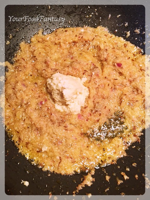 Ginger Garlic Paste Frying | Egg Curry Recipe | YourFoodFantasy.com