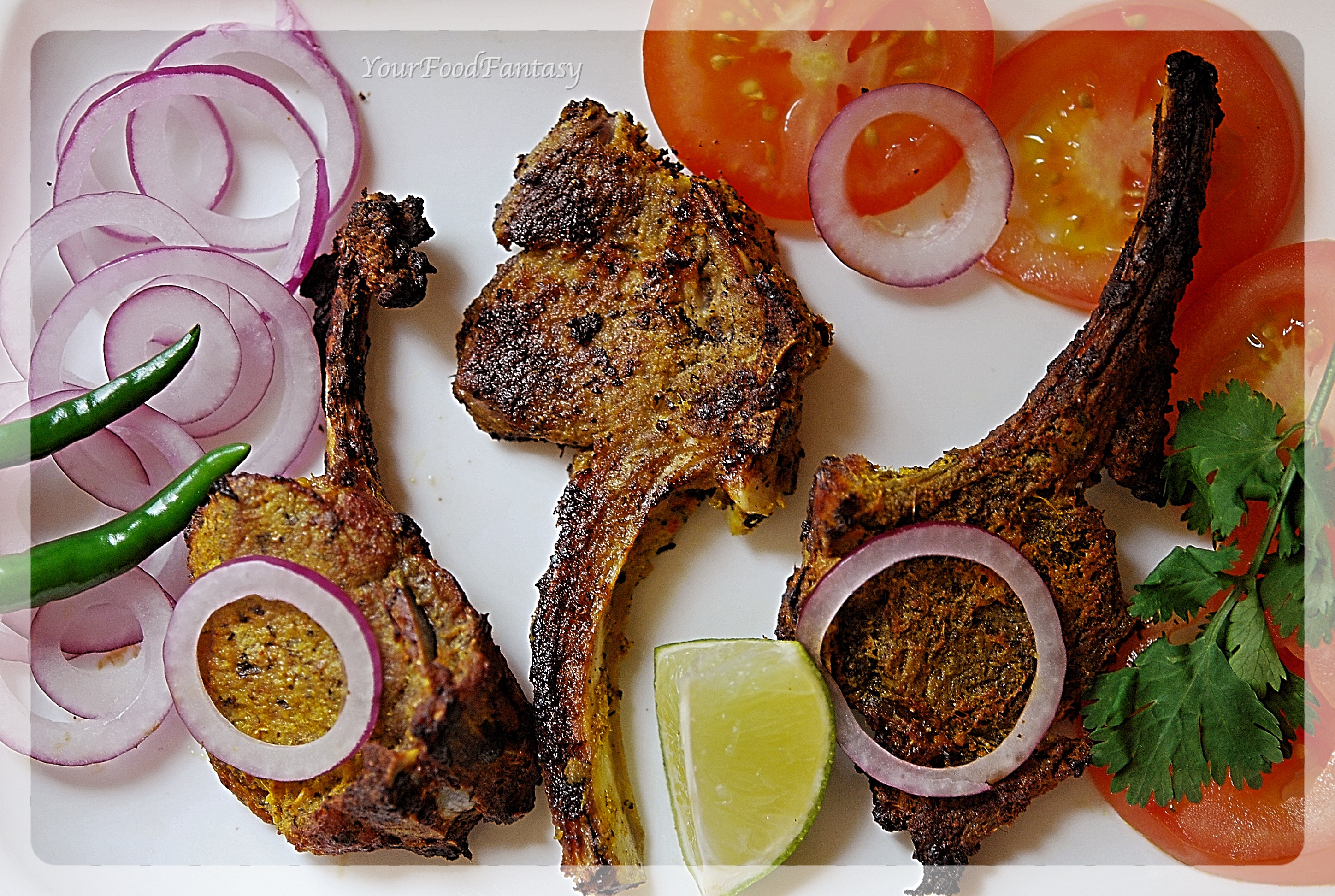 Mutton Chops Recipe at YourFoodFantasy.com