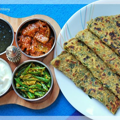 Methi Paratha Recipe | YourFoodFantasy.com