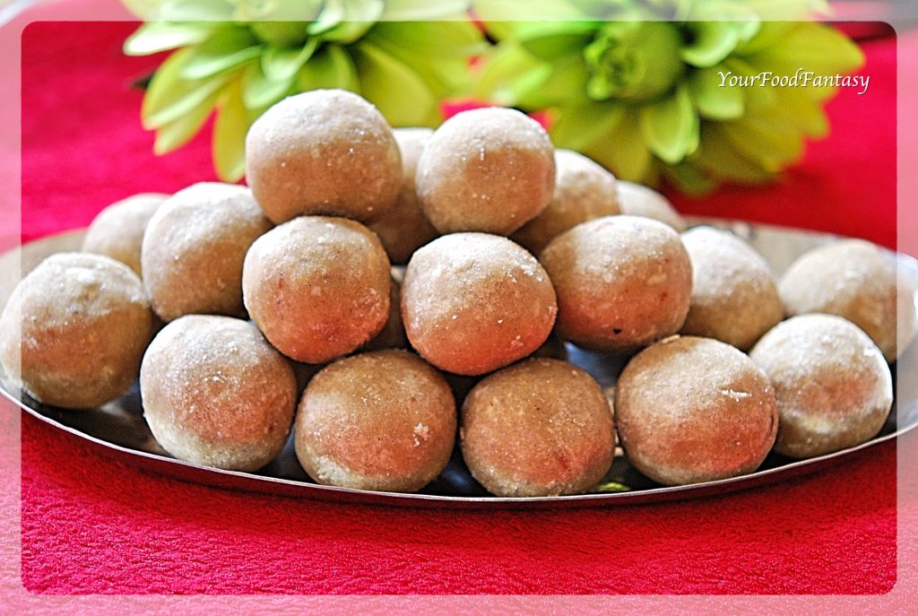 Wheat Flour Ladoo Recipe | Atta Ladoo